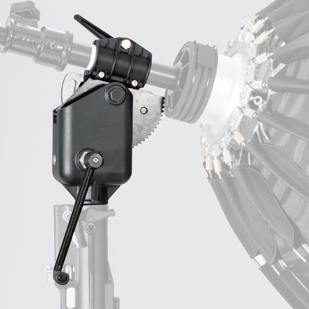 Головка KUPO KCP-646 HEAVY DUTY TILT HEAD W/ CRANK HANDLE наклонная для паразонта
