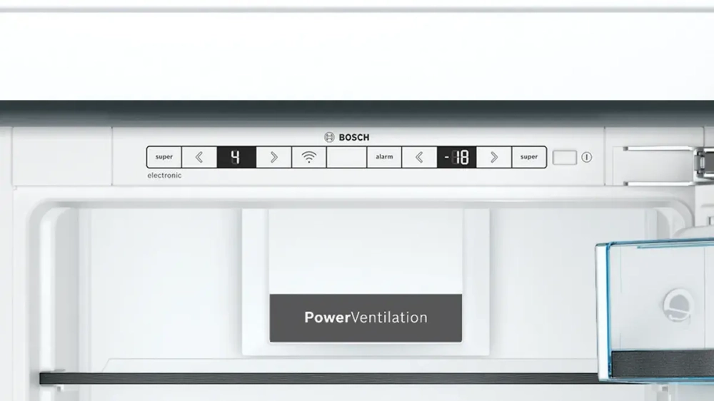 Встраиваемый двухкамерный холодильник Bosch KIS86HDD0