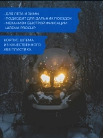 Шлем модуляр CKX TRANZ с 2мя визорами, подогрев(MattblueL)