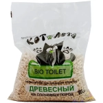 Наполнитель для кошачьего туалета «КотЛета» древесный 10л