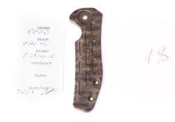 Накладка кастомная для Zero Tolerance 0620 ZT0620 титанфотография - 8
