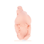 Мастурбатор Valentina полуторс 3D двойной слой TPR телесный KOKOS M01-003-08D