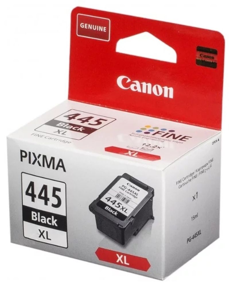 Картридж CANON PG-445XL (8282B001) чёрный, увеличенной емкости Картридж CANON PG-445XL (8282B001) чёрный, увеличенной емкости
