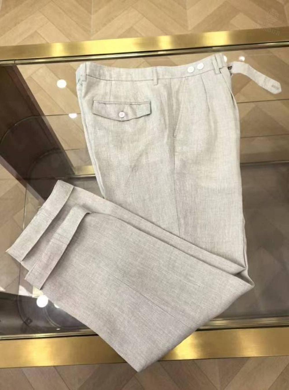 Льняные брюки Loro Piana