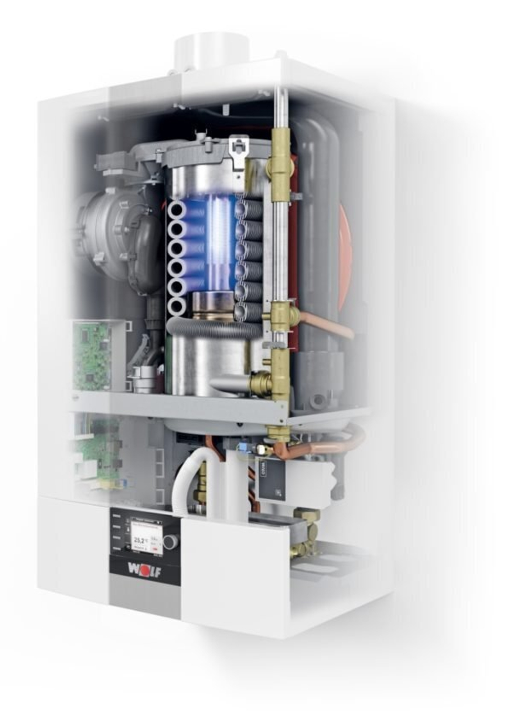 Настенный конденсационный газовый котел Wolf CGB-2 24