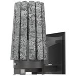 Дровяная банная печь Grill'D Cometa Vega 240 Long Max Stone Pro (Серпентинит)