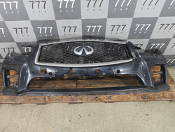 Бампер передний Infiniti Q50 (V37) 13-17 Б/У Оригинал 620224HD0H