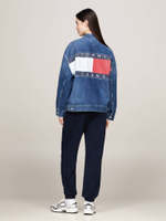 Джинсовая куртка daisy Tommy Jeans - темно-синий(DW0DW19745)