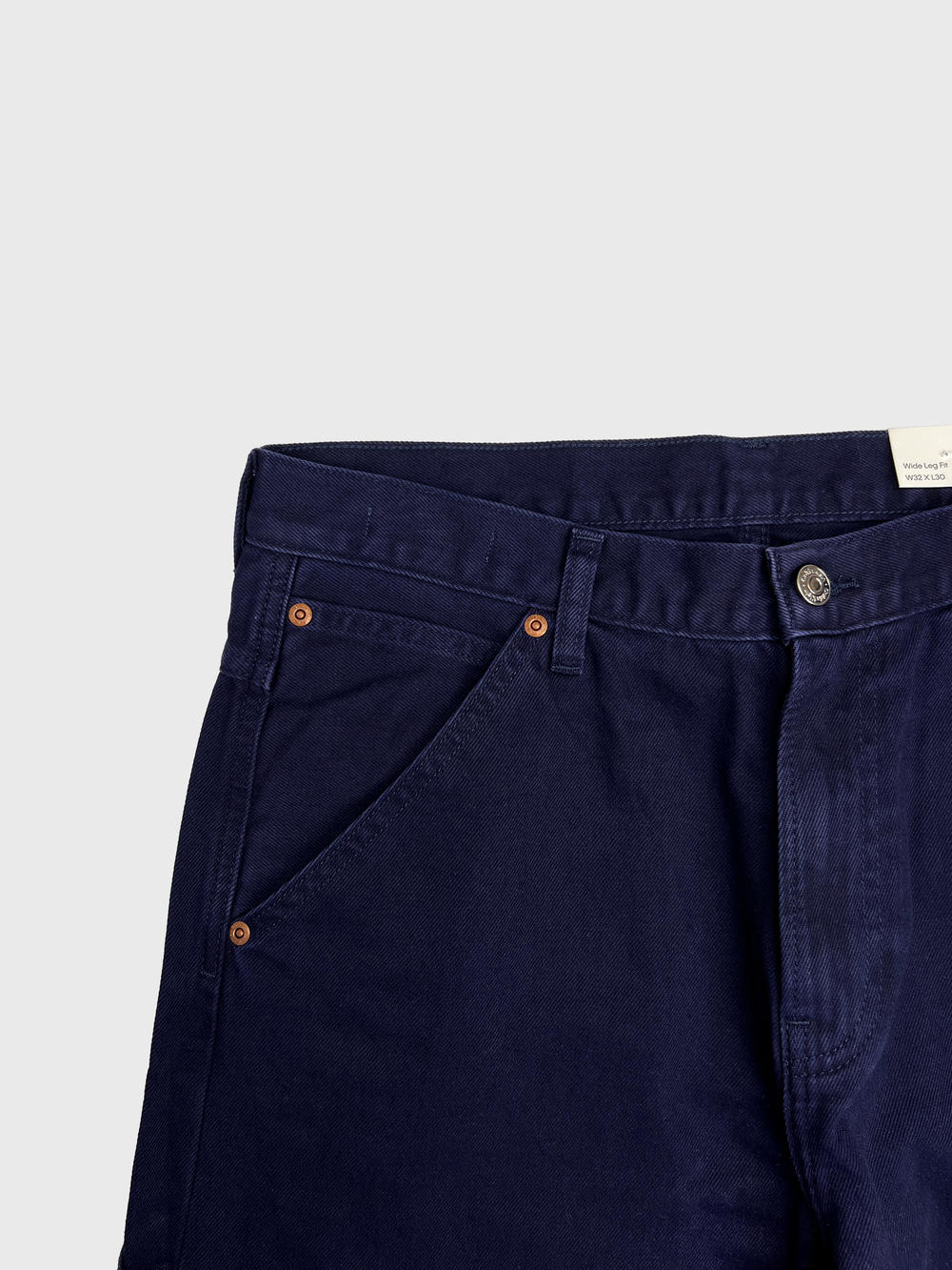 Джинсы Calvin Klein Khakis Wide Leg Carpenter Jeans Midnight