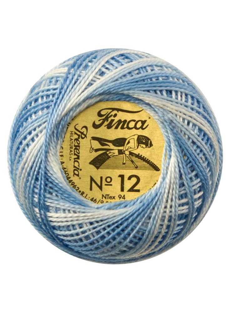 Мулине Finca №12 Perle (Жемчужное), цв. мультиколор 9630 / 1 мот. х 53 метра