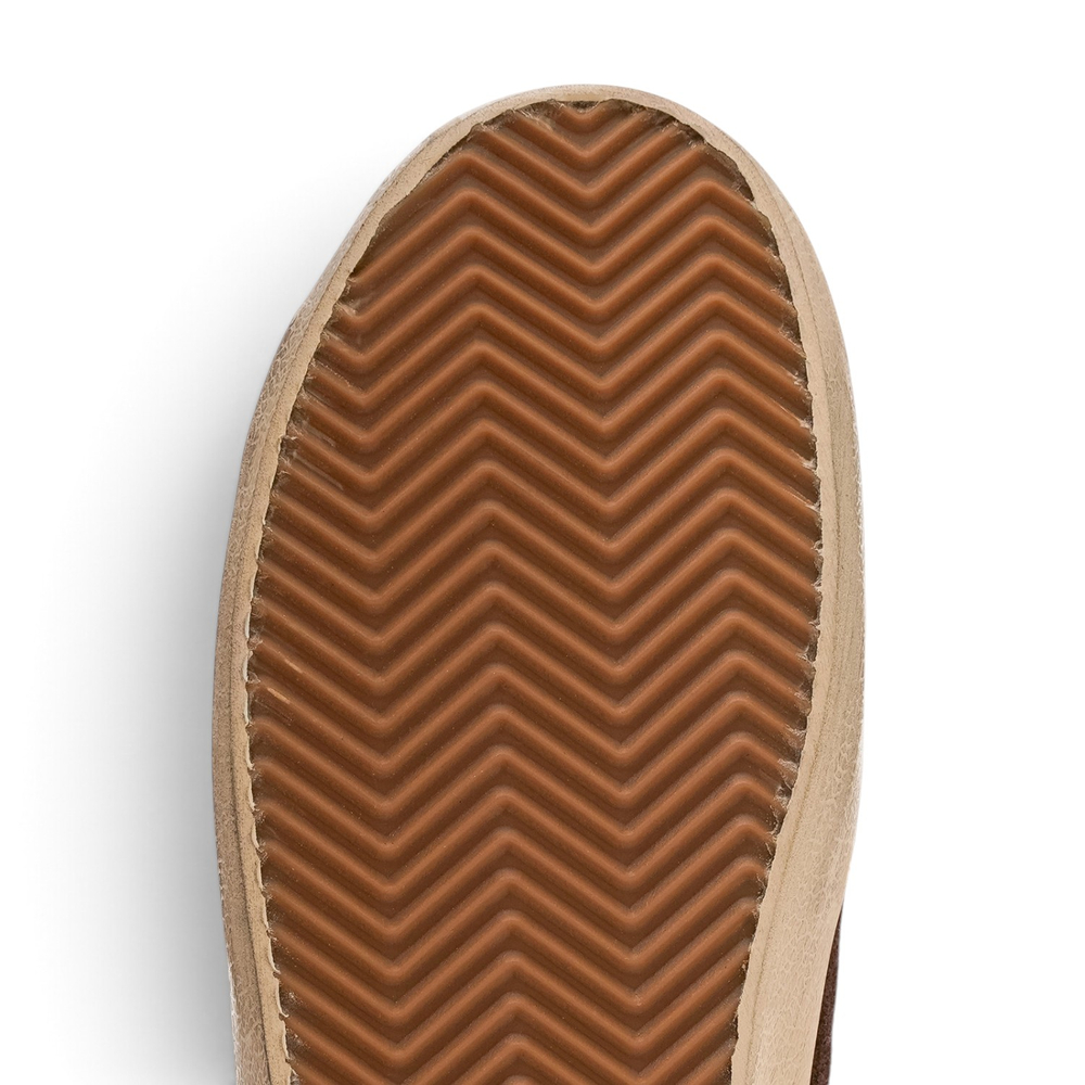 Women's Golden Goose Super-Star in Brown Suede with White Star