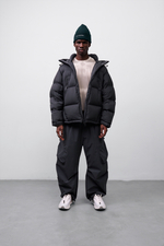 Куртка Nothomme Blue High Loft Mid Length Down Jacket "Dark Gray"