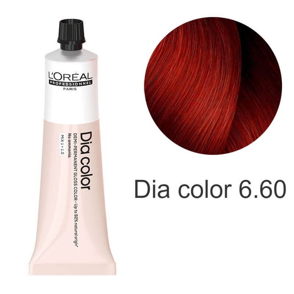 L'Oreal Professionnel Dia Color 6.60 - Краситель 60мл