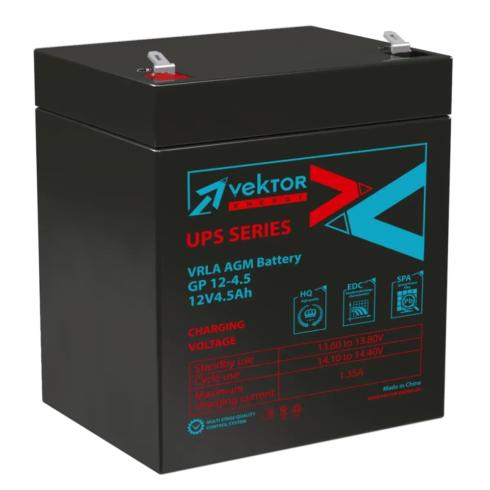 Аккумуляторная батарея Vektor Energy GP 12-4,5