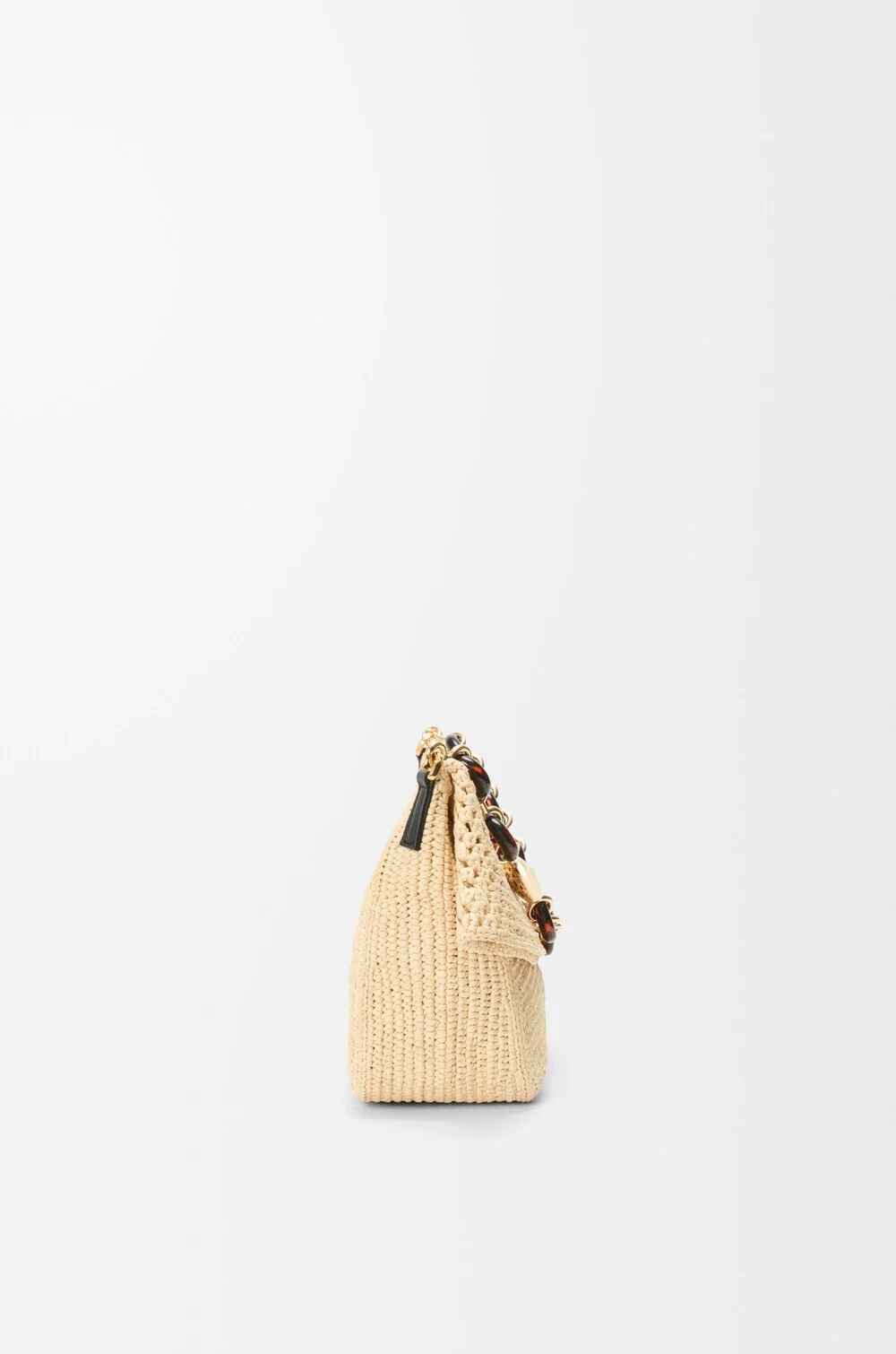 Loewe Средняя сумка Ola, связанная крючком, натуральный