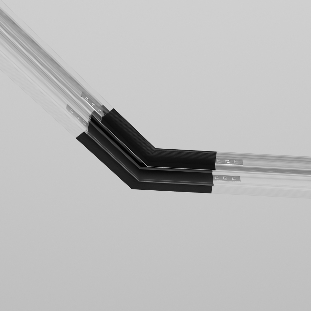 Коннектор угловой 135° Maytoni Exility TRA034CLO-42B