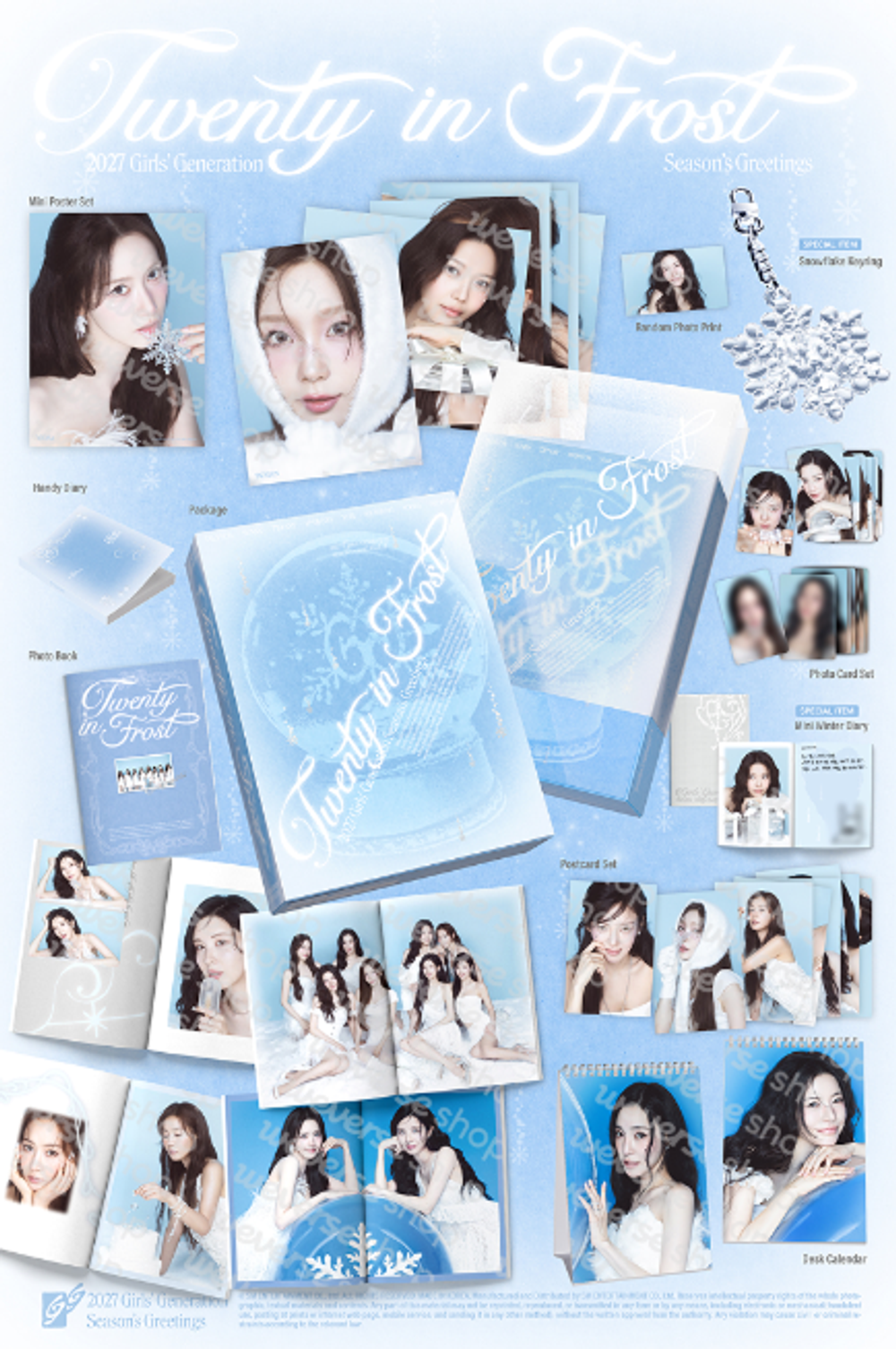 [Гритинг] Girls' Generation - 2027 Season's Greetings