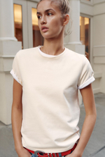 ХЛОПКОВАЯ ФУТБОЛКА В СТИЛЕ РУСТИК — ZARA