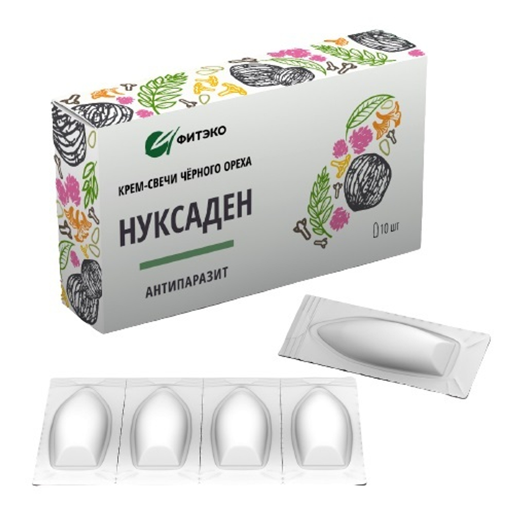 Свечи нуксаден антипаразит