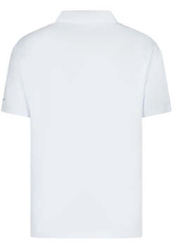 Мужское теннисное поло EA7 Man Jersey Polo Shirt - белый