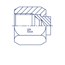 Заглушка V (Г) JIC 3/4"