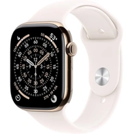 Умные часы Apple Watch S11 LTE 42 мм Gold Titanium Case with Light Blush Sport Band - S/M