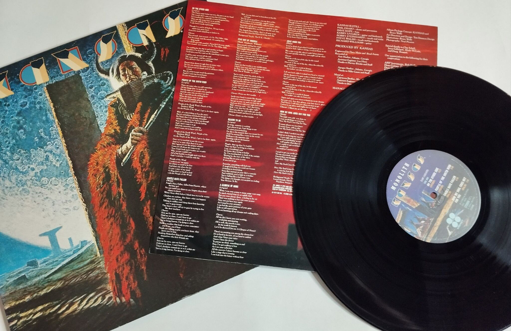 Винтажная виниловая пластинка LP Kansas Monolith (Japan 1979) (No Obi) (EX)