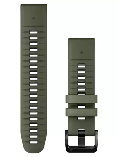 Ремешок Garmin QuickFit 22 мм Moss/Graphite Silicone Strap, 010-13280-07