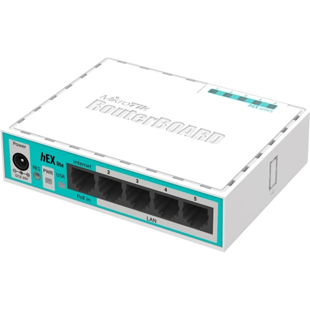 Маршрутизатор MikroTik hEX lite RB750r2