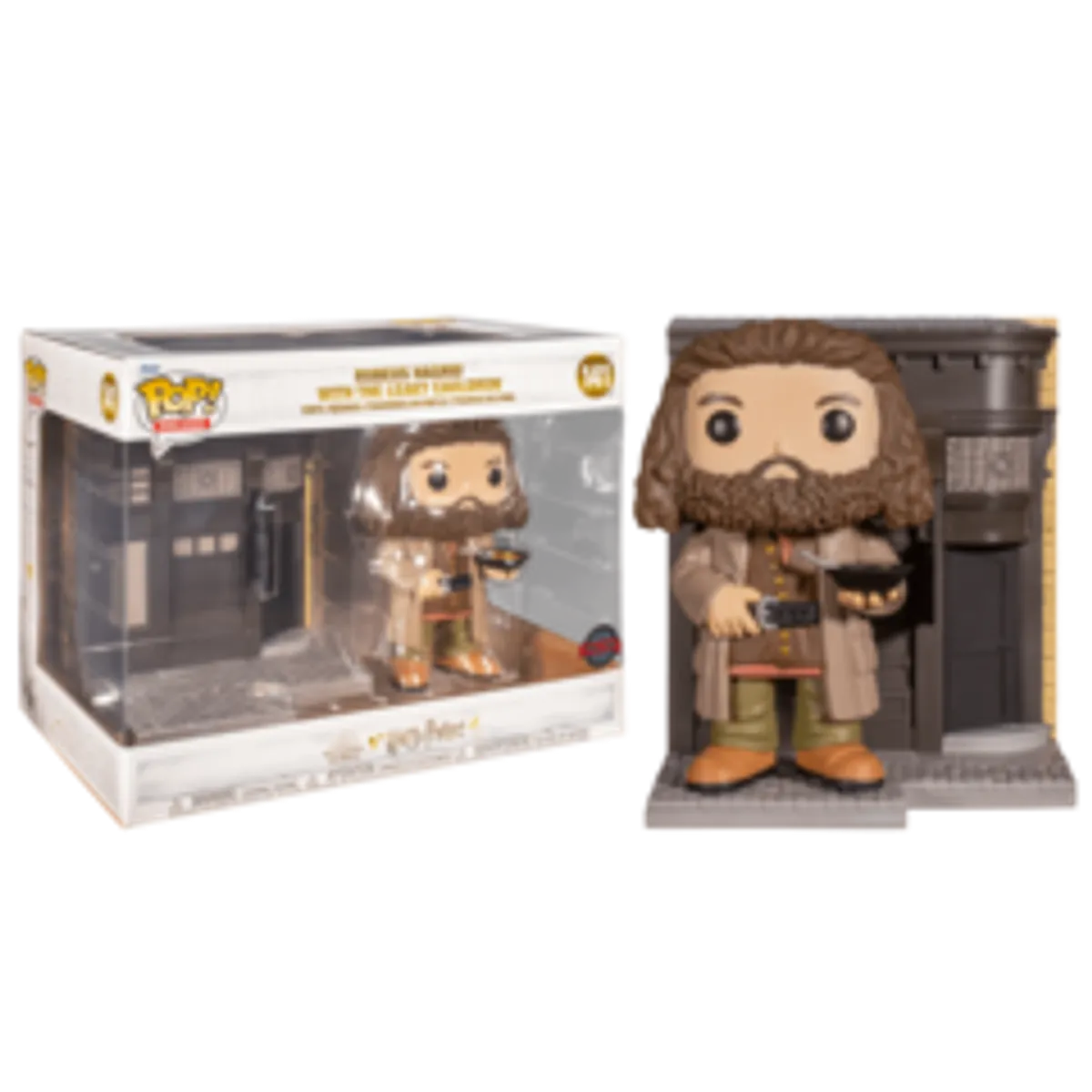 Funko POP! Harry Potter: Diagon Alley & Rubeus Hagrid with the Leaky Cauldron (Exc) (141)