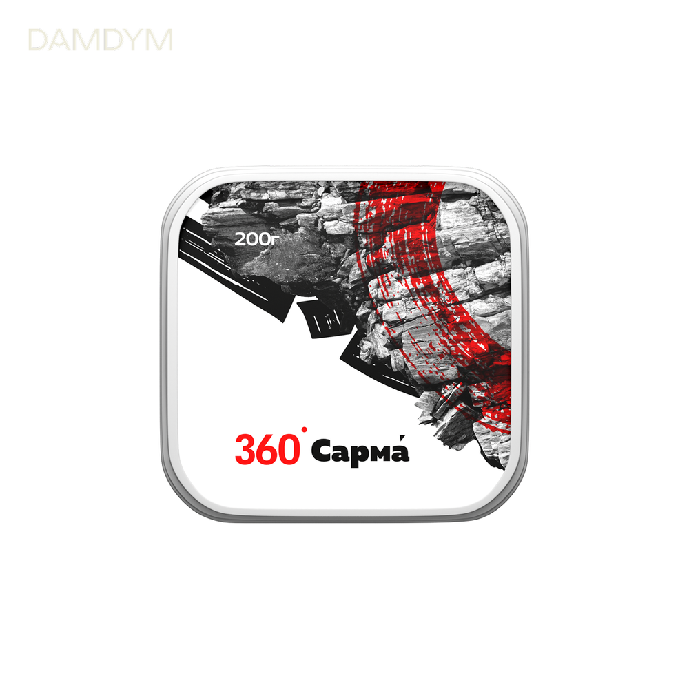 Табак для кальяна Сарма 360 Крепкая 200 грамм.