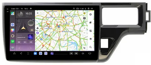 Магнитола для Honda Stepwgn 5 2015-2021 - Kuberg SF-1019 QLed+2K, Android 13, Быстрейшая, CarPlay, 4G SIM-слот