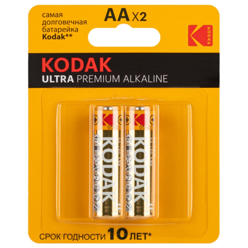 Батарейки Kodak LR6-2BL ULTRA PREMIUM Alkaline | Kodak