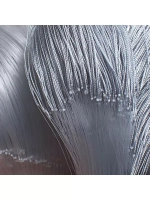 Сетеполотно леска 0,20 мм, ячея 52 мм, высота 10,5 м кукла