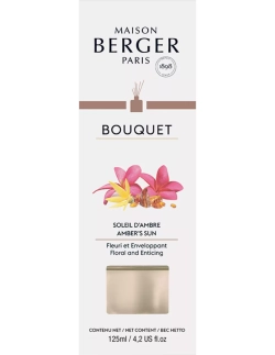 Maison Berger Paris Набор палочек и ароматического масла "Янтарное солнце" 125 мл EAN 3127290067890