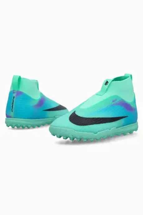 Сороконожки Nike Zoom Mercurial Superfly 11 Academy High Sam Kerr TF Junior - бирюзовый