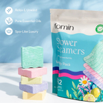 fomin, мультивитамины для душа, ассорти вкусов, 12 таблеток