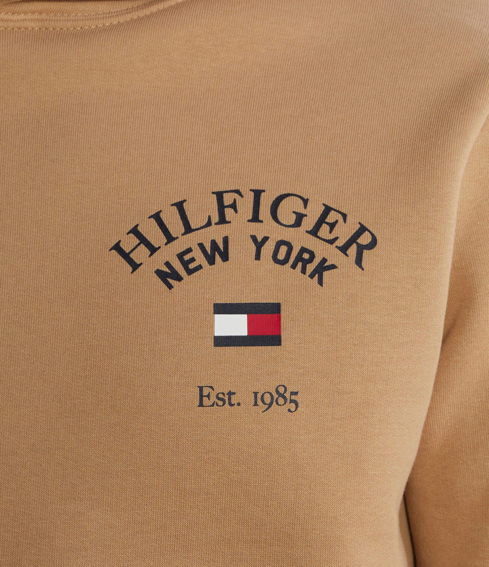 Худи ARCHED VARSITY Tommy Hilfiger - коричневый(MW0MW33641)