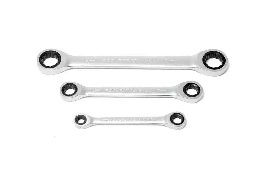 Ключ накидной трещоточный 18х19мм RockForce##Rock FORCE RF-7571819M