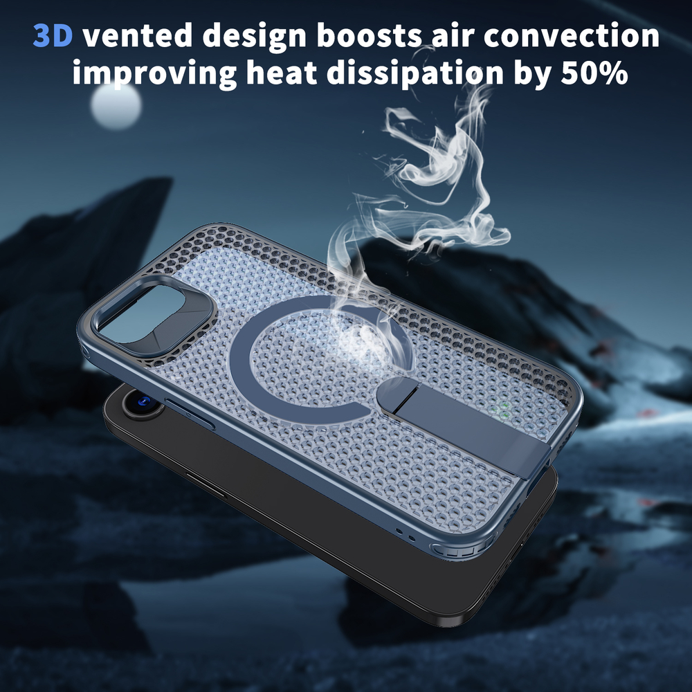Прозрачный чехол Mesh Pro Magnetic Case для iPhone 16e