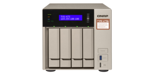 Сетевой RAID-накопитель QNAP TVS-473e-8G