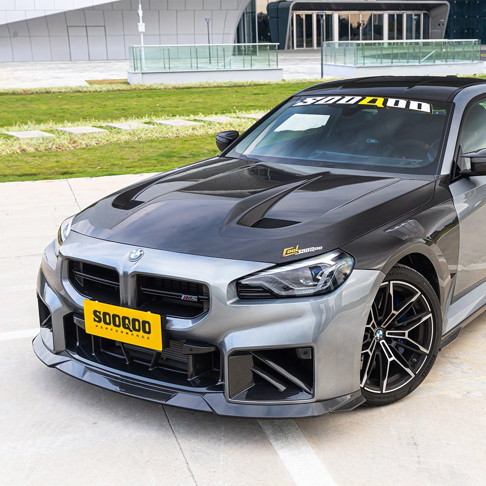 Карбоновый капот Sooqoo для BMW M2 G87 2023+ БМВ тюнинг