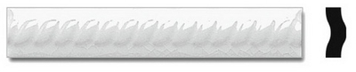 Бордюры ADEX MODERNISTA Trenza PB C/C Blanco