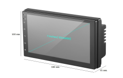 Автомагнитола 7" 2DIN Android (2GB / 32GB / Wi-Fi / GPS / Bluetooth / USB)