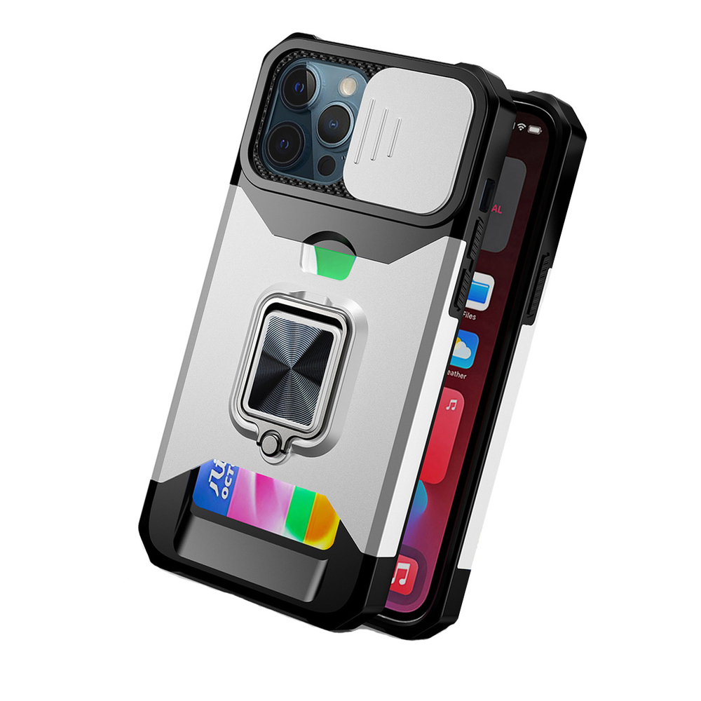 Противоударный чехол Сard Reader Case для iPhone 12 / 12 Pro