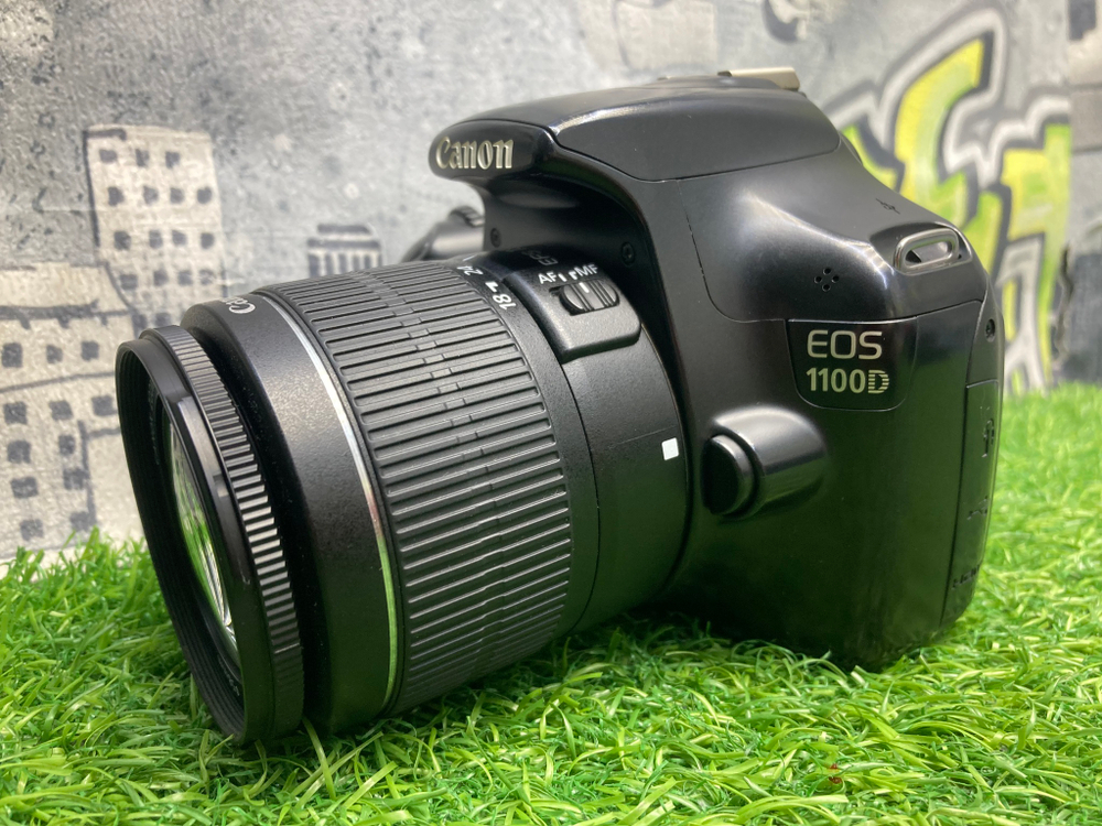 Canon 1100D kit 18-55mm 3.5-5.6 III 35.000 кадров
