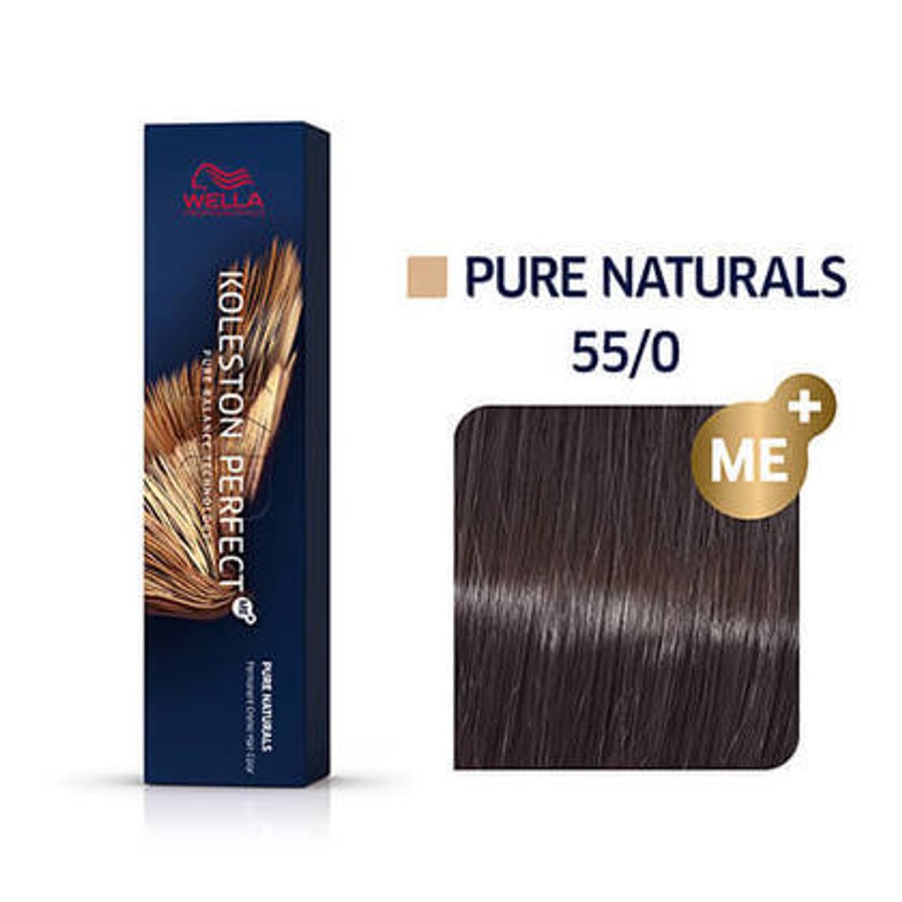 Wella Koleston 55/0 Светло-коричневый интенсивный натуральный ME+