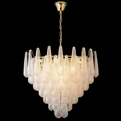 Подвесная люстра Fontain FONTAIN SP18 GOLD Crystal Lux