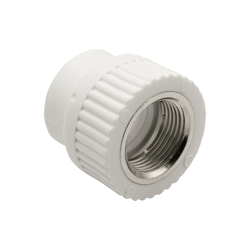 Муфта комб. вн 25х3/4'' EVER® БЕЛЫЙ штрихкод (Россия)