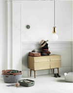 Pendant design lamp Aballs  by Parachilna (Gold,  D15)